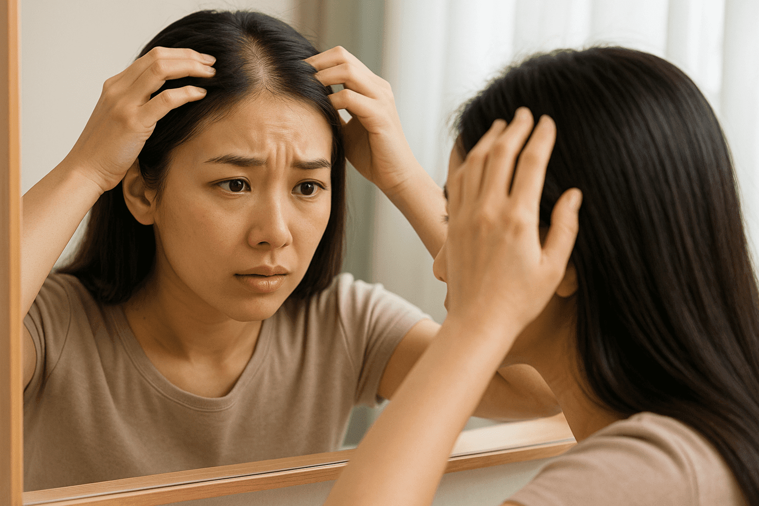 Thinning hair