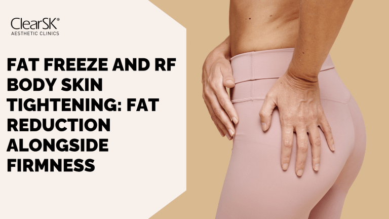 Fat Freeze and RF Body Skin Tightening Fat Reduction Alongside Firmness