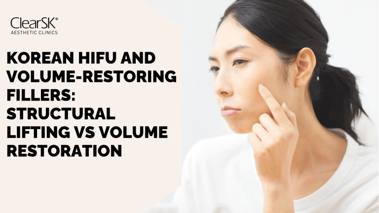 Korean HIFU and Volume-Restoring Fillers Structural Lifting vs Volume Restoration